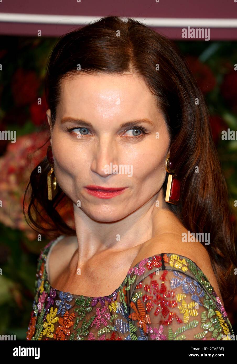 Kate Fleetwood nimmt an den 65. Evening Standard Theatre Awards am London Coliseum in London Teil. Stockfoto