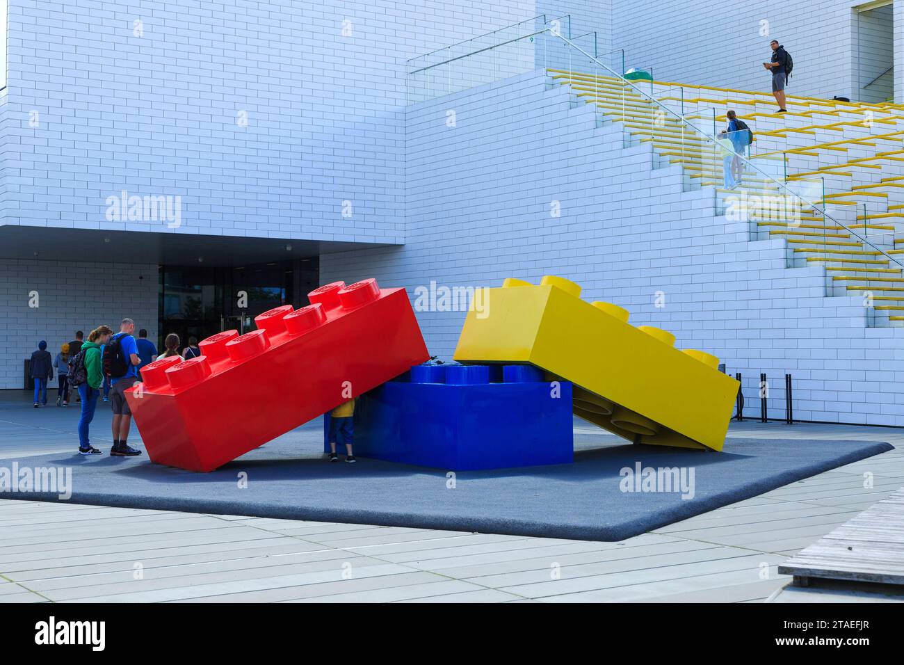 Dänemark, Billund, Lego House Stockfoto