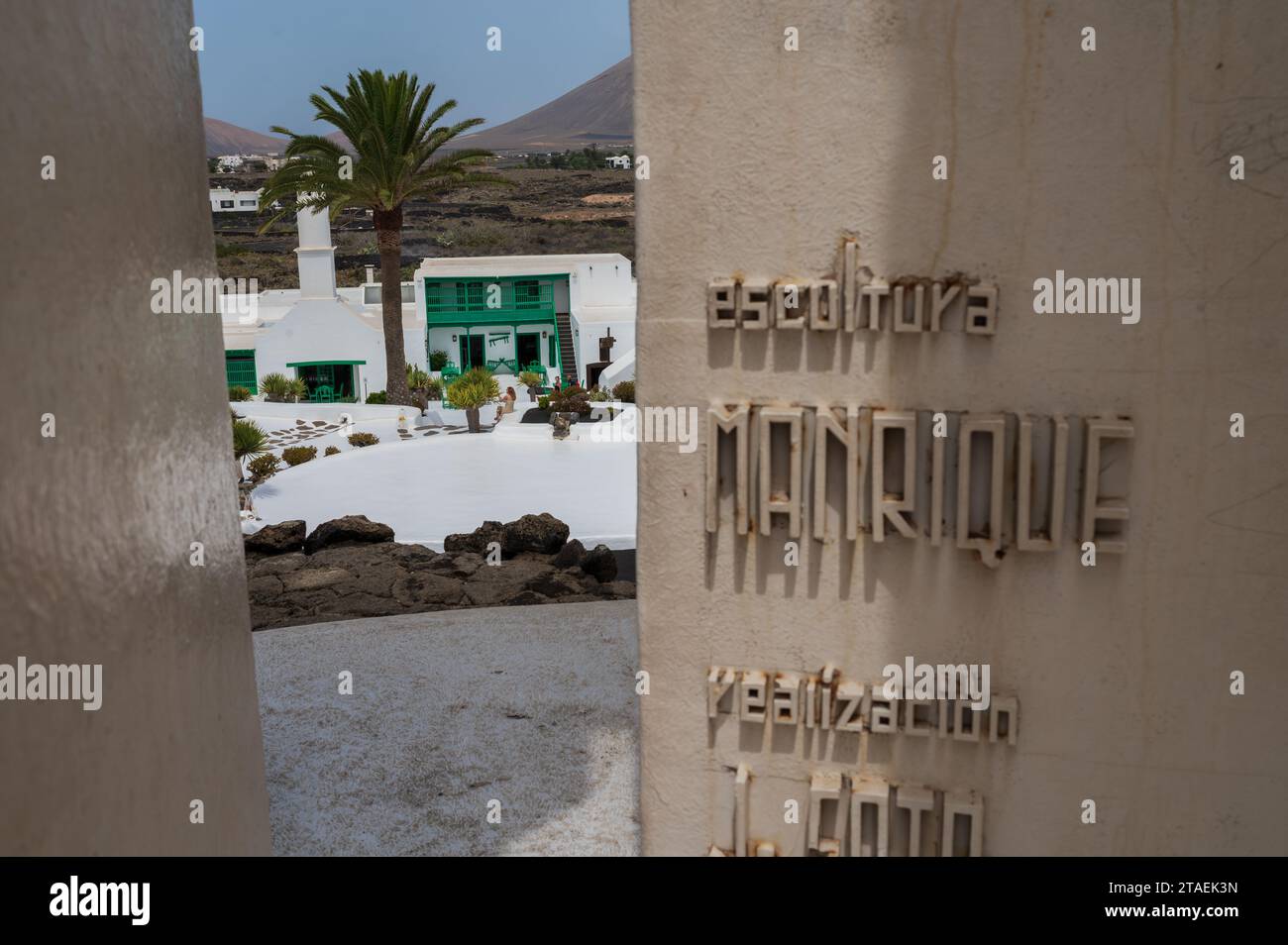 Casa Museo del Campesino (Hausmuseum des Bauern) entworfen von César Manrique auf Lanzarote, Kanarische Inseln Spanien Stockfoto