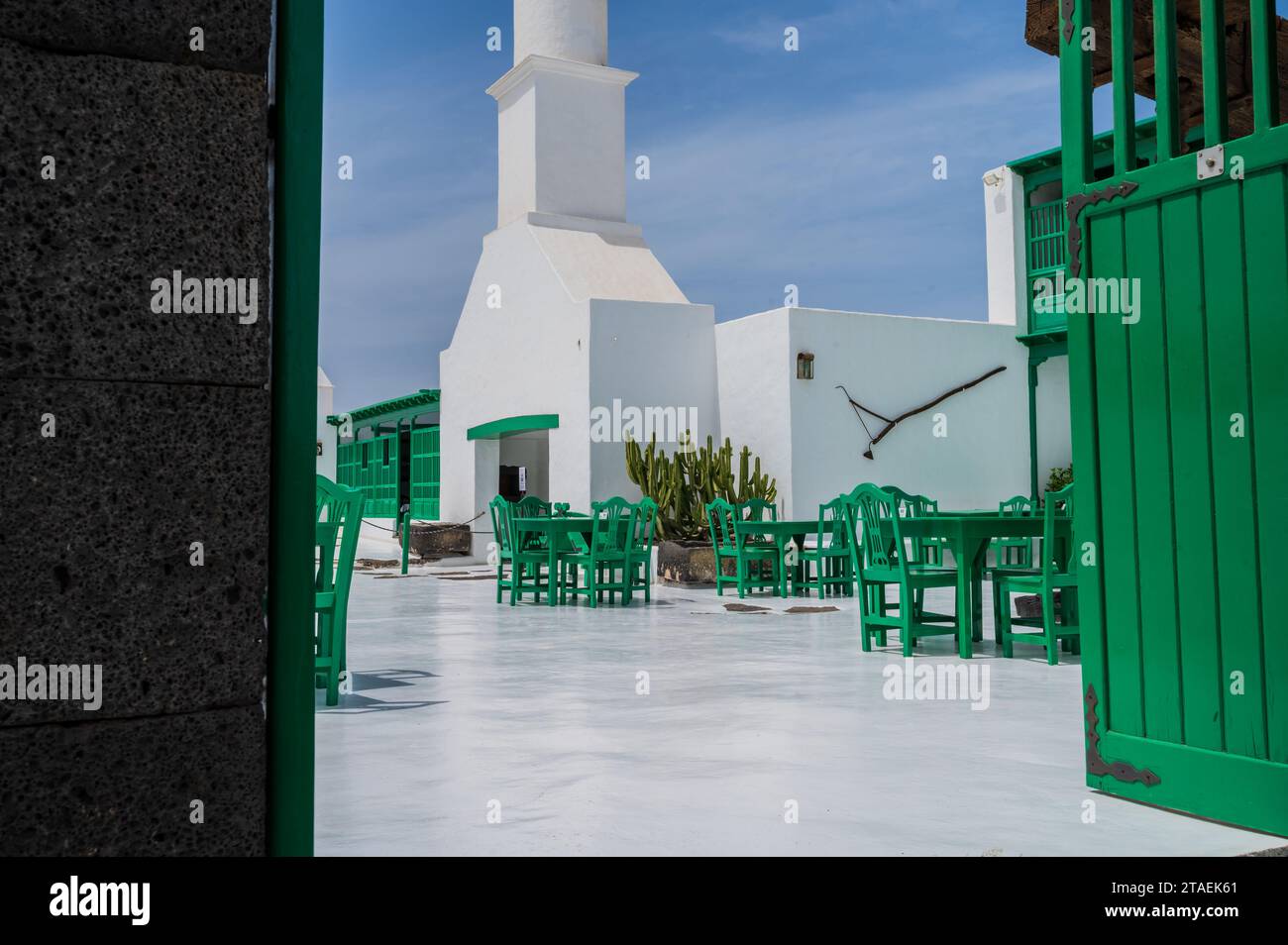 Casa Museo del Campesino (Hausmuseum des Bauern) entworfen von César Manrique auf Lanzarote, Kanarische Inseln Spanien Stockfoto