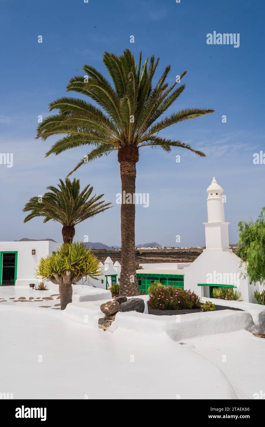 Casa Museo del Campesino (Hausmuseum des Bauern) entworfen von César Manrique auf Lanzarote, Kanarische Inseln Spanien Stockfoto