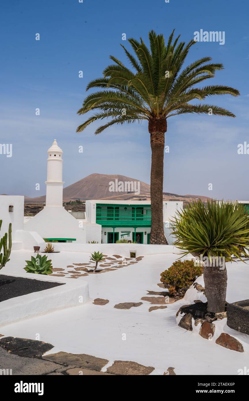 Casa Museo del Campesino (Hausmuseum des Bauern) entworfen von César Manrique auf Lanzarote, Kanarische Inseln Spanien Stockfoto
