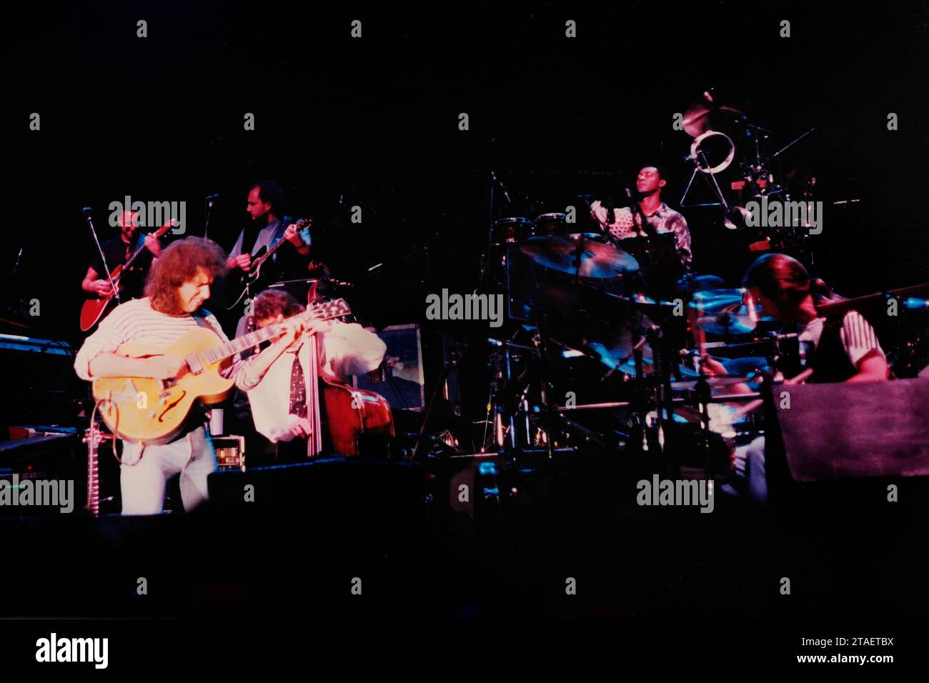 Pat Metheny, Prominente, Konzert, Konzerte, Gitarrist, horizontal, Secret Story Tour, internationale Prominente, metheny, Pat metheny, Sänger, Jazz, Musik, Sänger, Pat Metheny Gitarrenvirtuose, Foto Kazimierz Jurewicz, Pat Metheny Group Stil der zeitgenössischen Jazz Fusion, Pat METHENY wurde am 12. August 1954 in Kansas City geboren, Bright Size Life, STILL LIFE (TALKING), Letter from Home, Pat Metheny 39 Grammy Award Nominierungen, Gewinner von 20 Grammy Awards Stockfoto