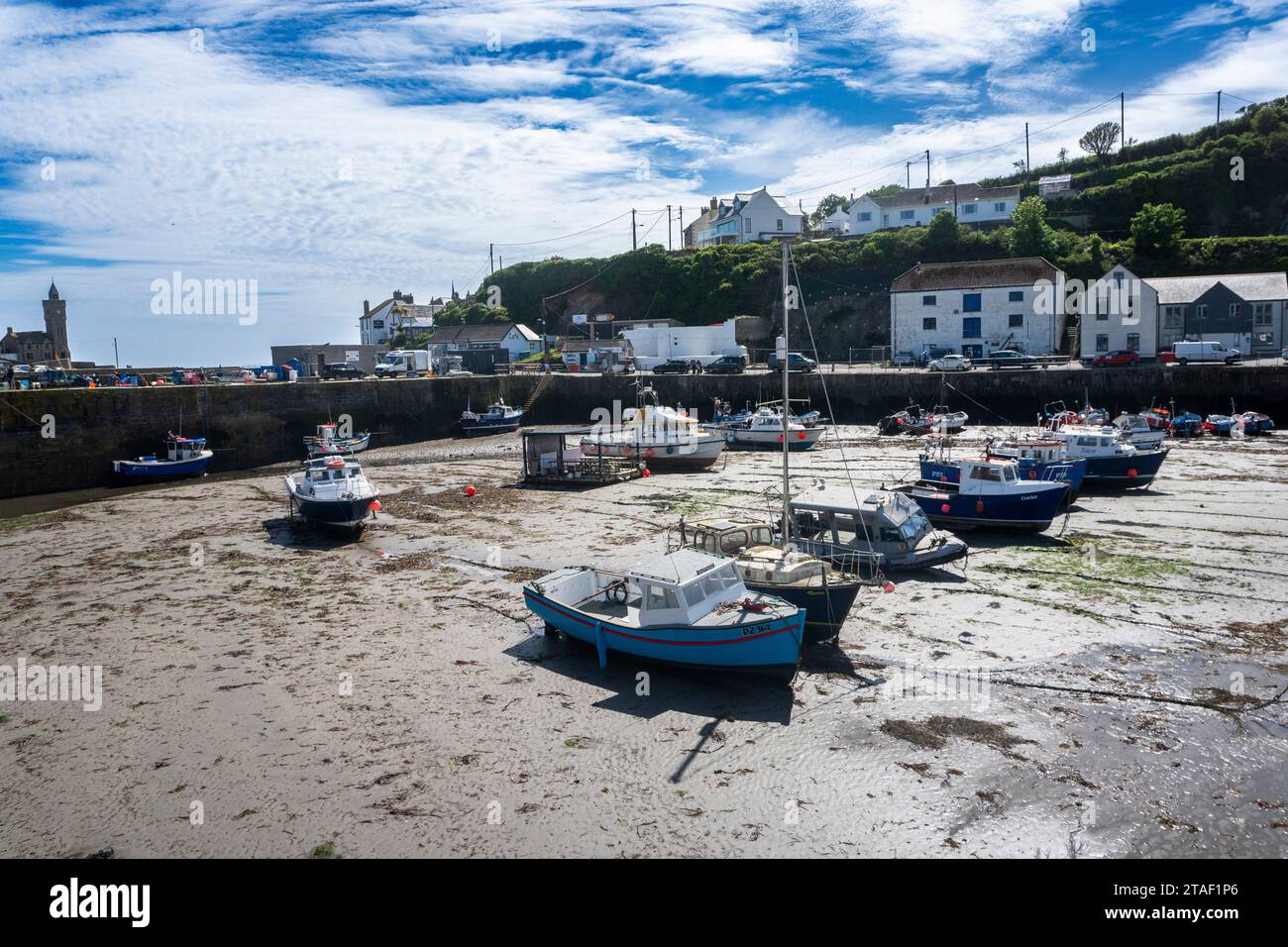 St. IA's Parish Church, St. Ives, Cornwall Großbritannien Stockfoto