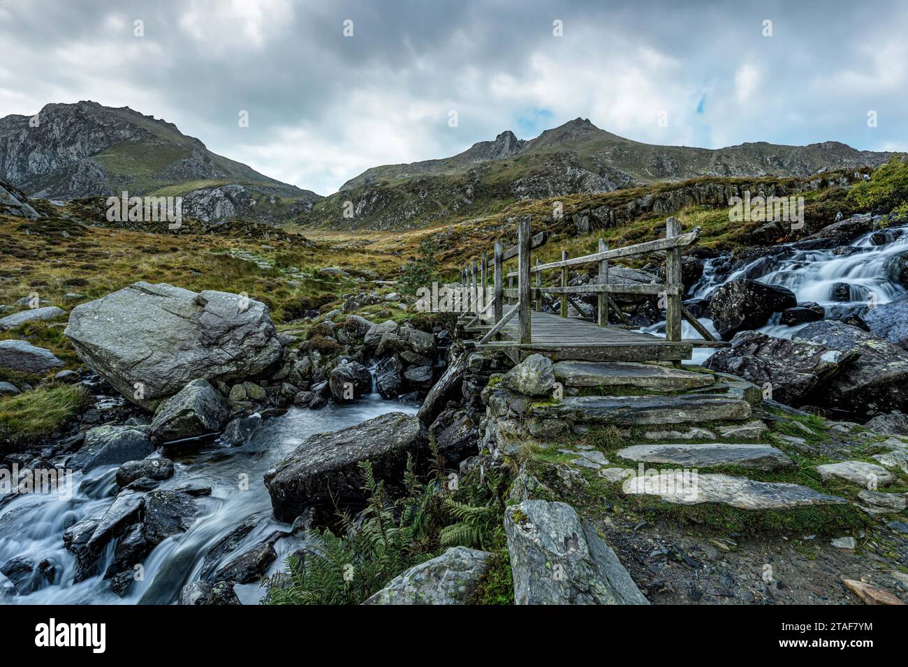 CWM Idwal, Snowdonia, Wales Stockfoto