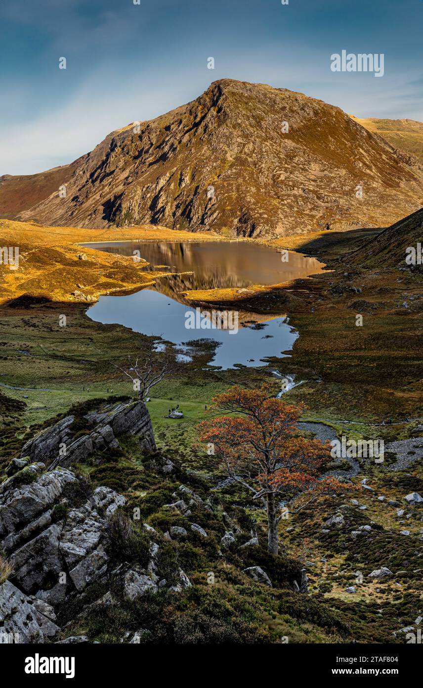 Cwm Idwal, Snowdonia Wales Stockfoto