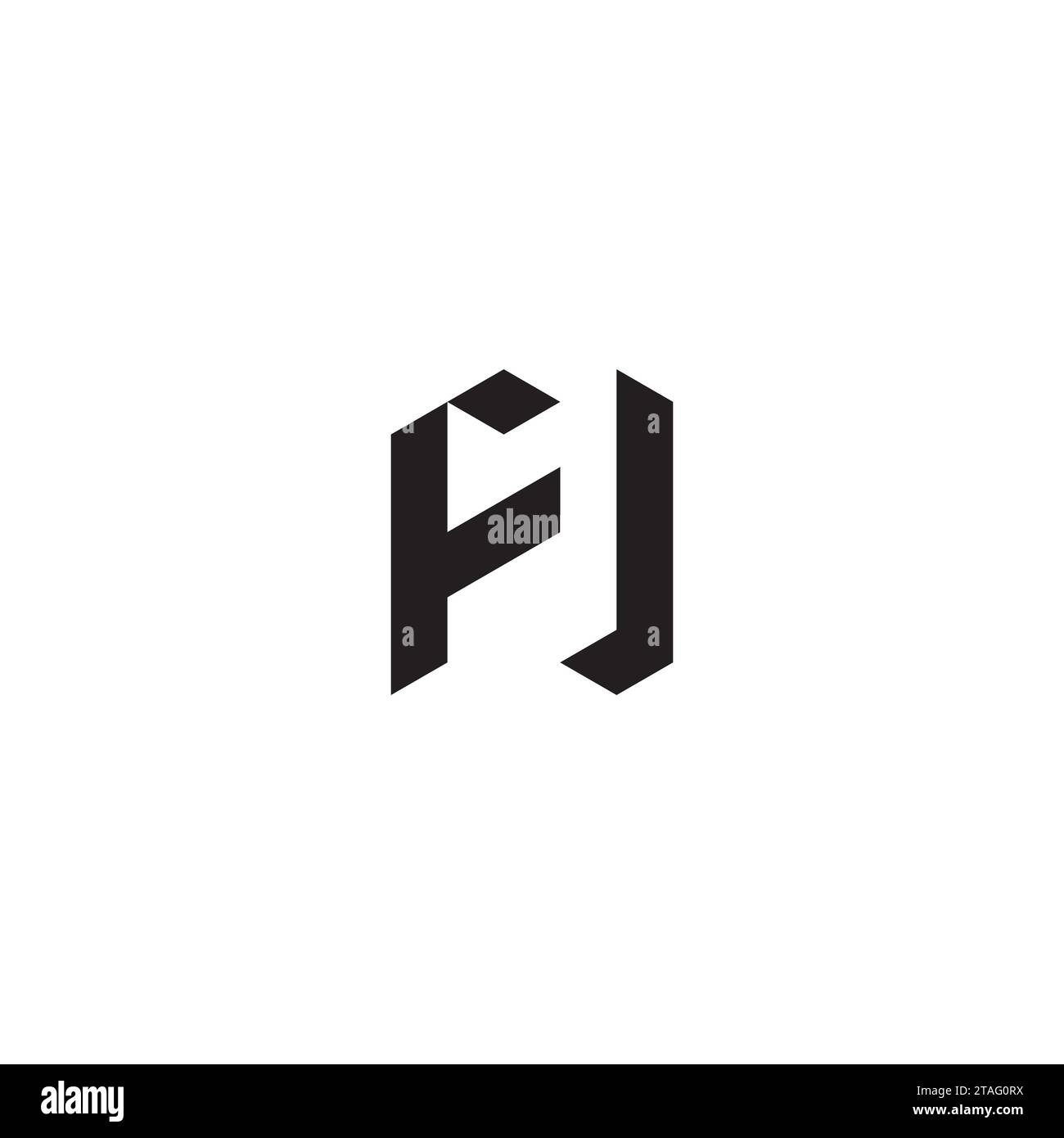 FU Initial-Logobuchstaben in hochwertigem, professionellem Design, das auf allen Druckmedien gut gedruckt werden kann Stock Vektor