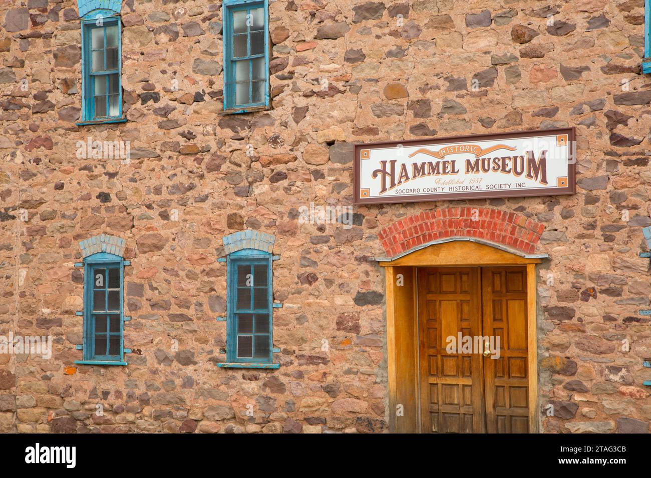 Hammel Museum, Socorro, New Mexico Stockfoto