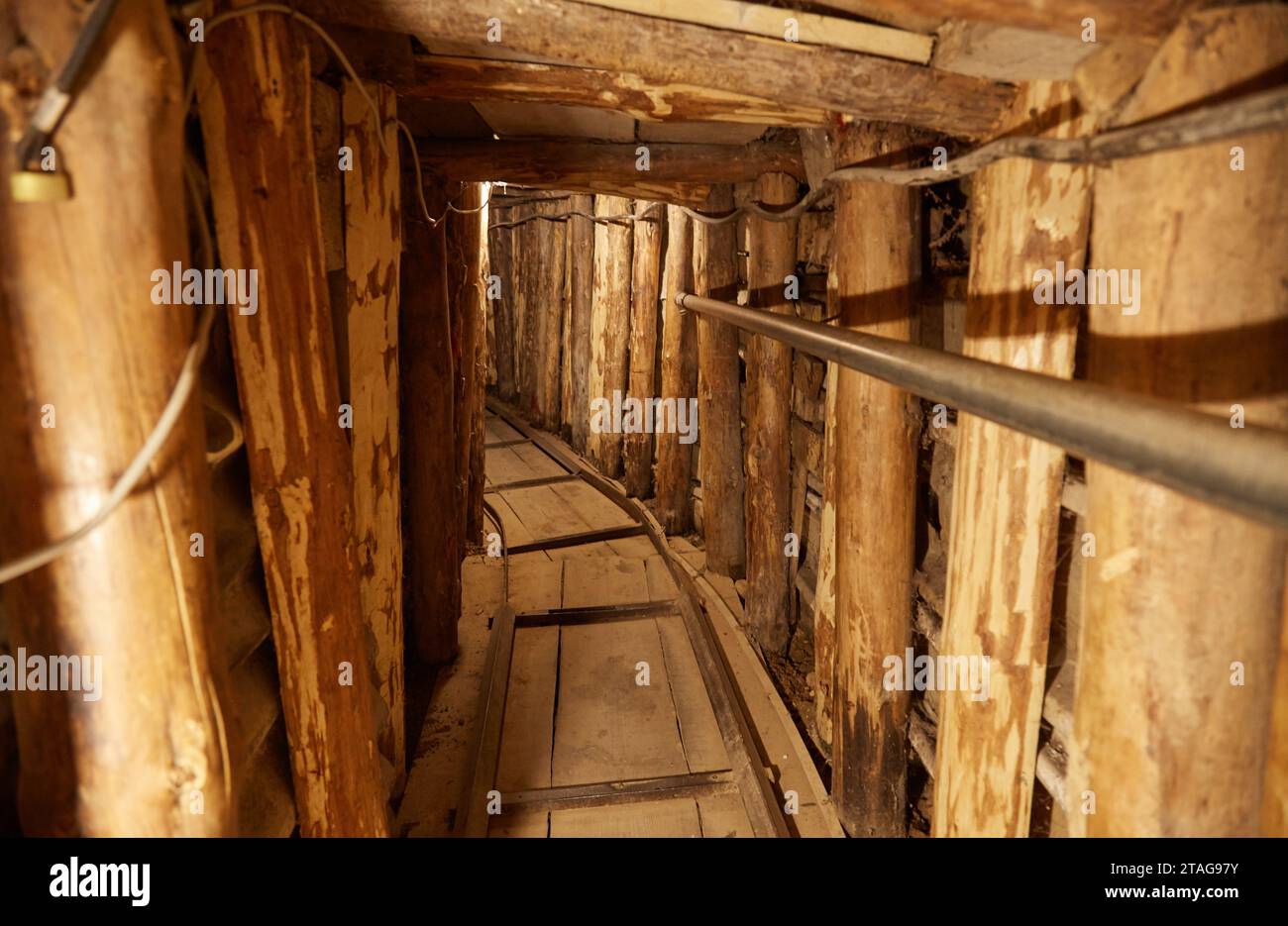 Der Tunnel der Hoffnung in Sarajevo Stockfoto