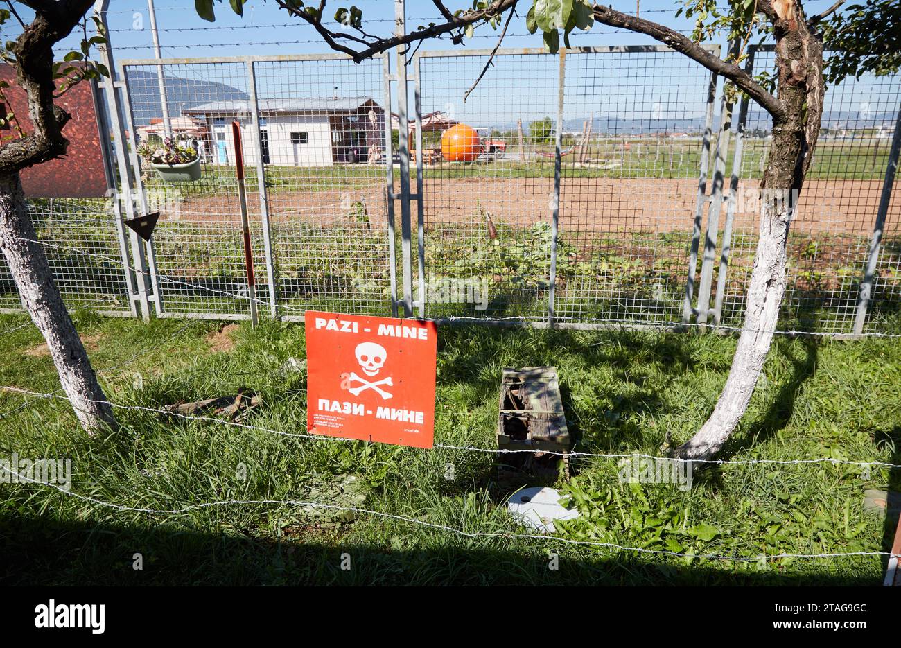 Der Tunnel der Hoffnung in Sarajevo Stockfoto