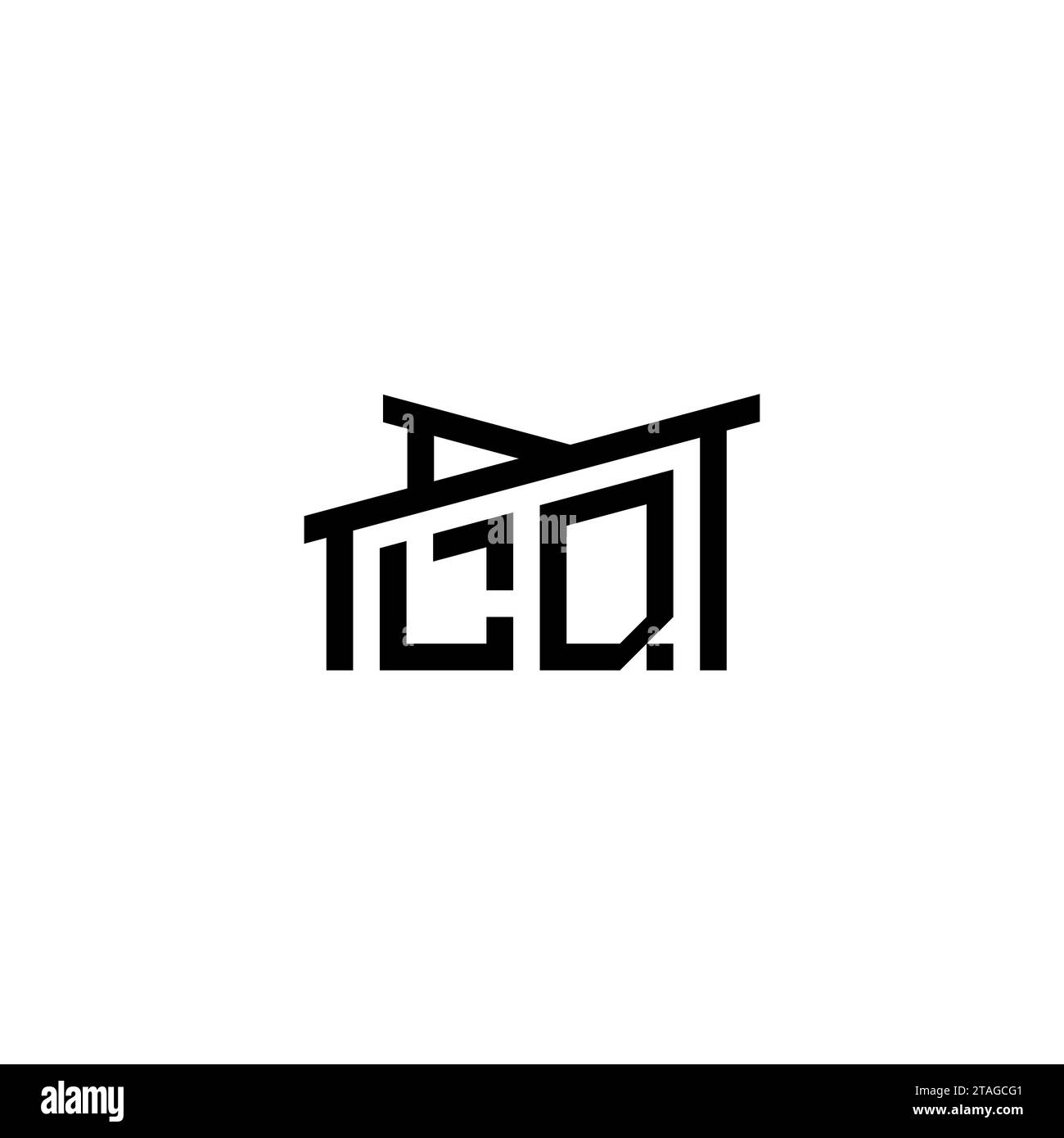 LQ-Anfangsbuchstabe im Real Estate Logo Concept.eps LQ-Anfangsbuchstabe im Real Estate Logo Concept Stock Vektor