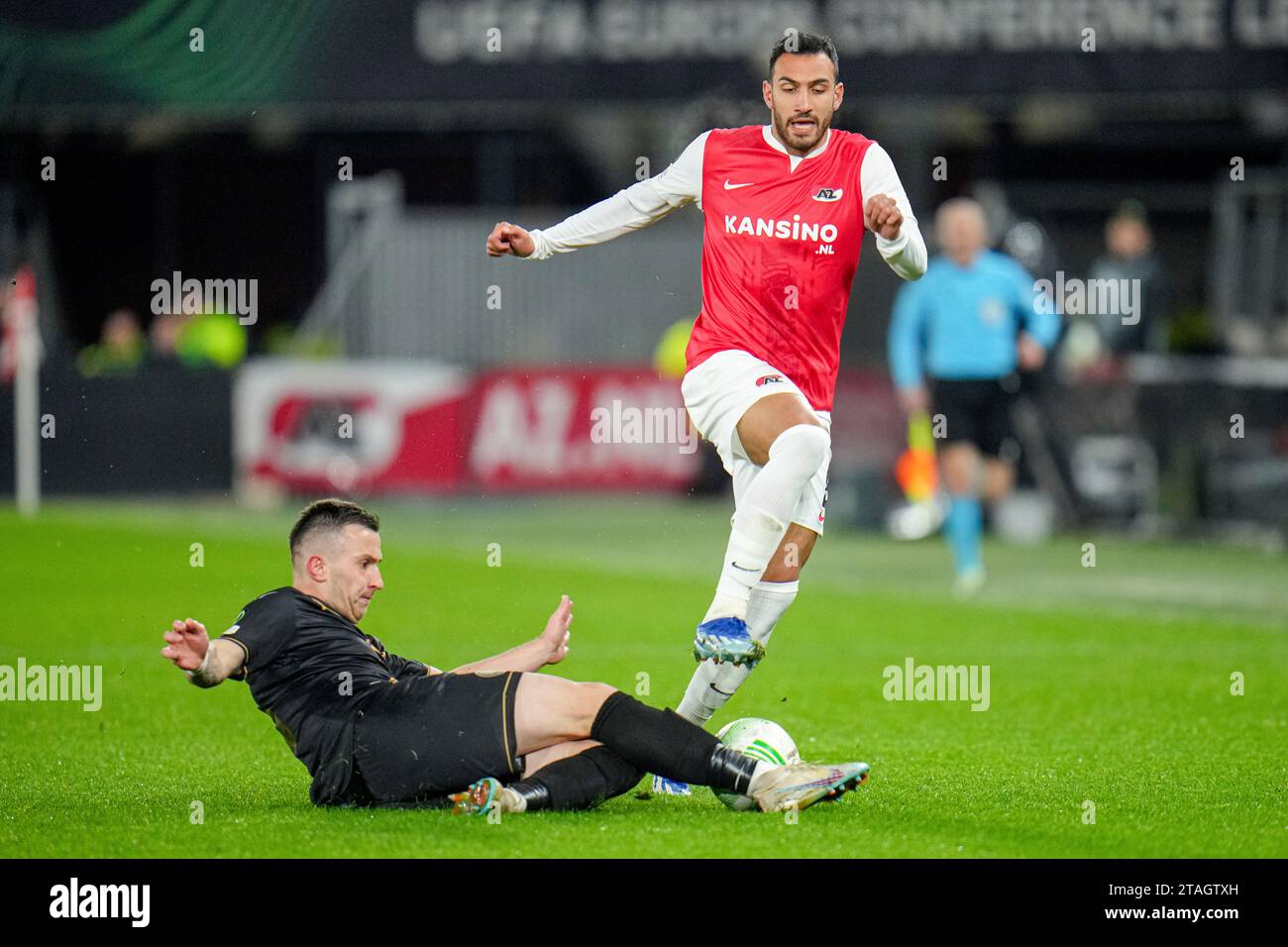 Alkmaar, Niederlande. November 2023 30. Matej Senic Von HSK Zrinjski ...