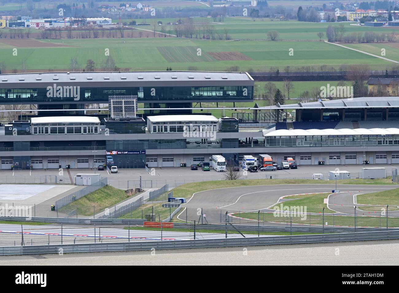 Red Bull Ring in Spielberg in der Steiermark Stockfoto