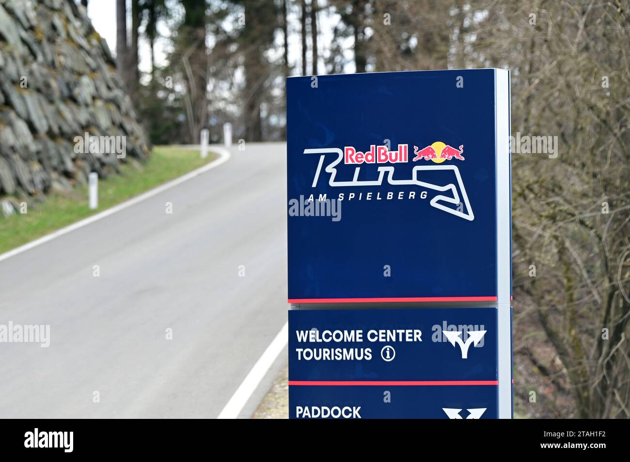 Red Bull Ring in Spielberg in der Steiermark Stockfoto