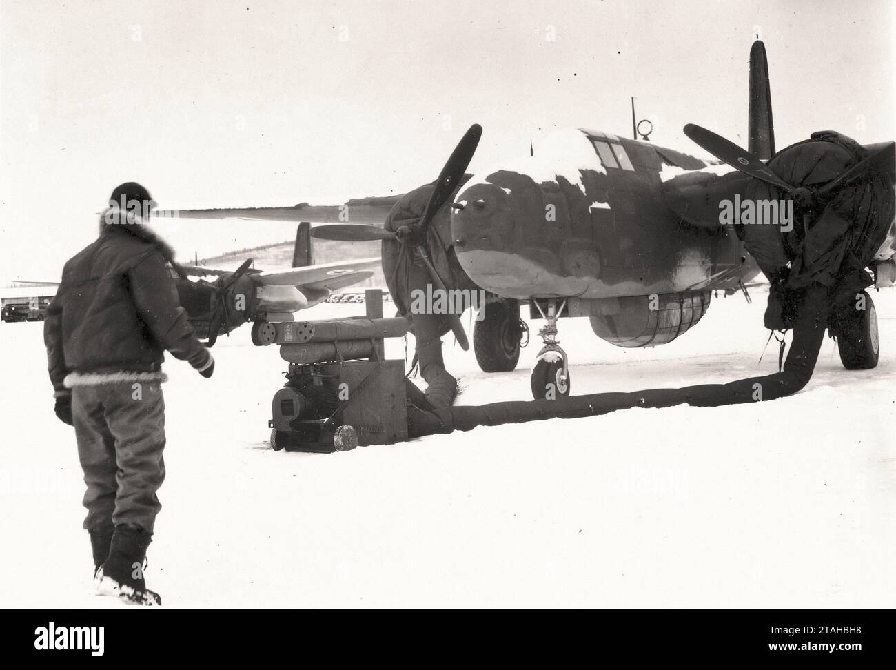 Flugzeug - Douglas A-20G 00001 Stockfoto