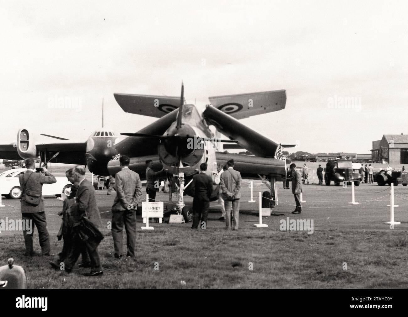 Flugzeug - Fairey Gannet Stockfoto