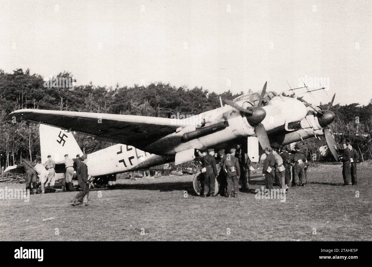 Flugzeug - Junkers Ju 88G-NJG100.5 Ungarn 1944 Stockfoto