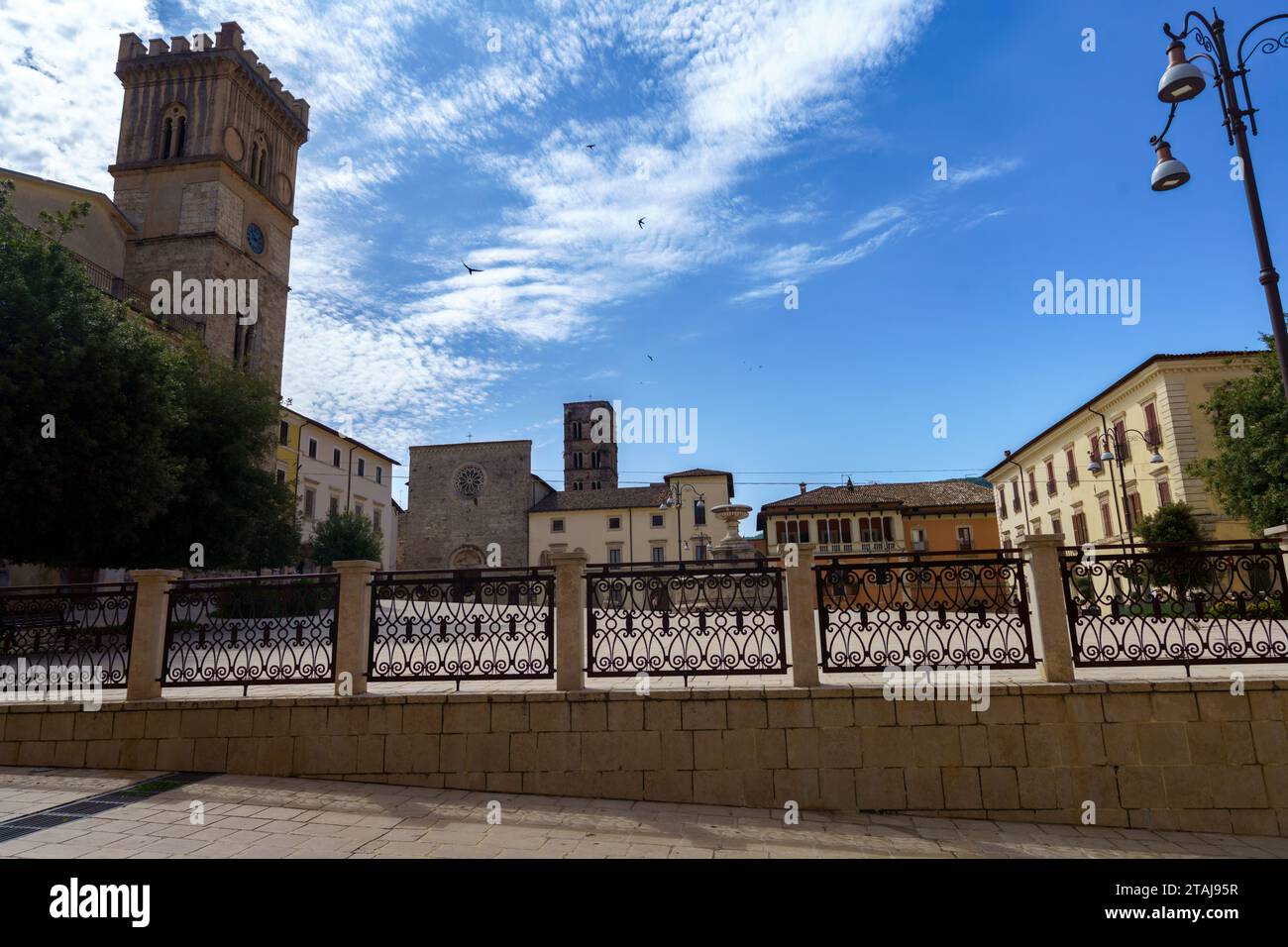 Cittaducale, historische Stadt in der Provinz Rieti, Latium, Italien Stockfoto