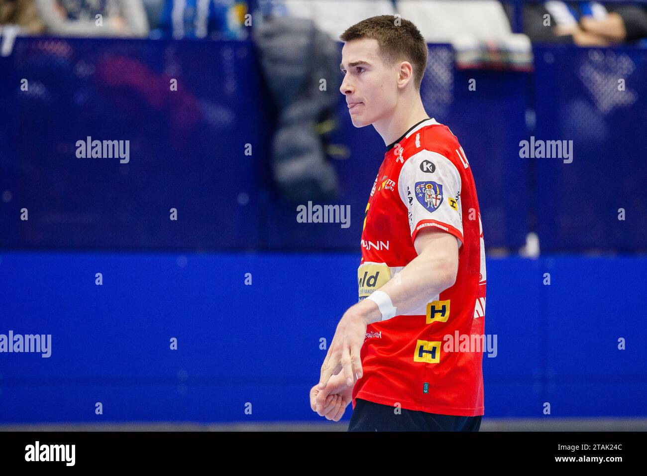 Lemgo, Deutschland. November 2023 30. Manuel Zehnder (ThSV Eisenach, #08) GER, TBV Lemgo Lippe vs. ThSV Eisenach, Handball, 1. Bundesliga, 15. Spieltag, Spielzeit 2023/2024, 30.11.2023 Foto: Eibner-Pressefoto/Jan Strohdiek Credit: dpa/Alamy Live News Stockfoto