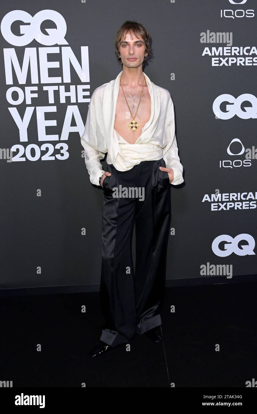 Dustin Hanke bei der 25. Verleihung der GQ Men of the Year Awards 2023 im Tunnel. Berlin, 30.11.2023 Stockfoto