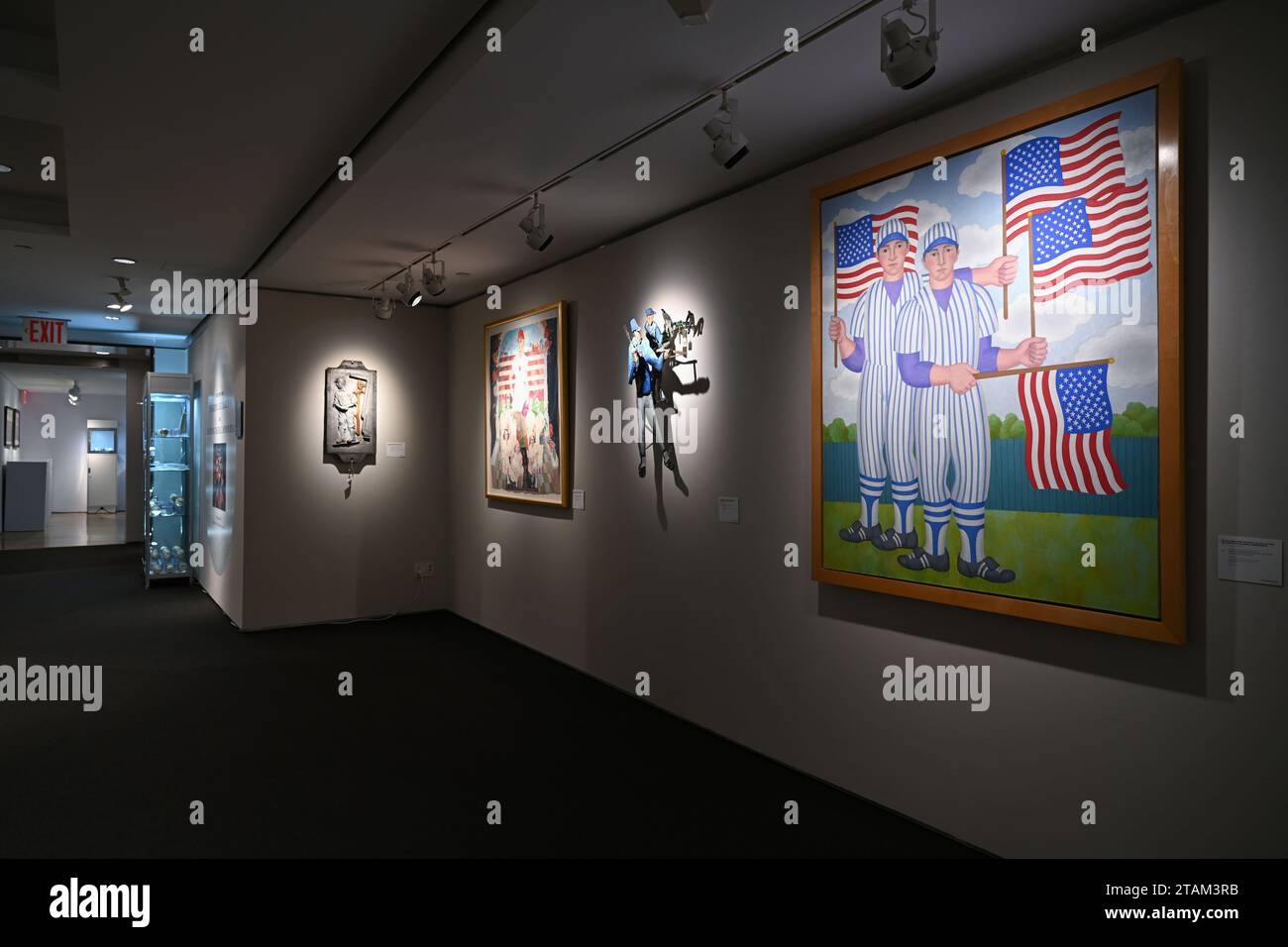 Auktion der Geddy Lee Collection von Baseball-Erinnerungsstücken bei Christie's am 1. Dezember 2023 in New York City. Stockfoto