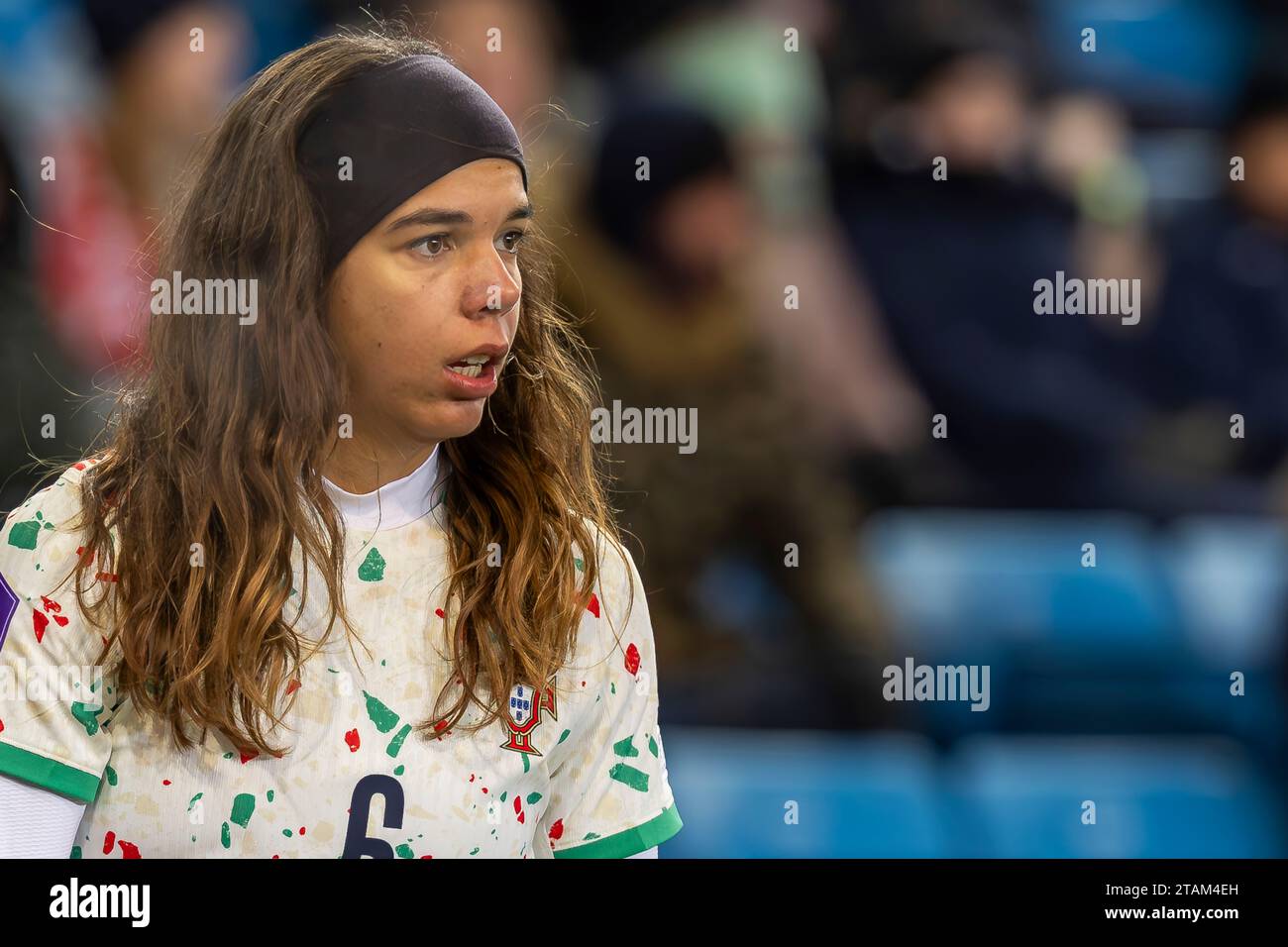 Oslo, Norwegen 01. Dezember 2023 Andreia Jacinto aus Portugal sieht