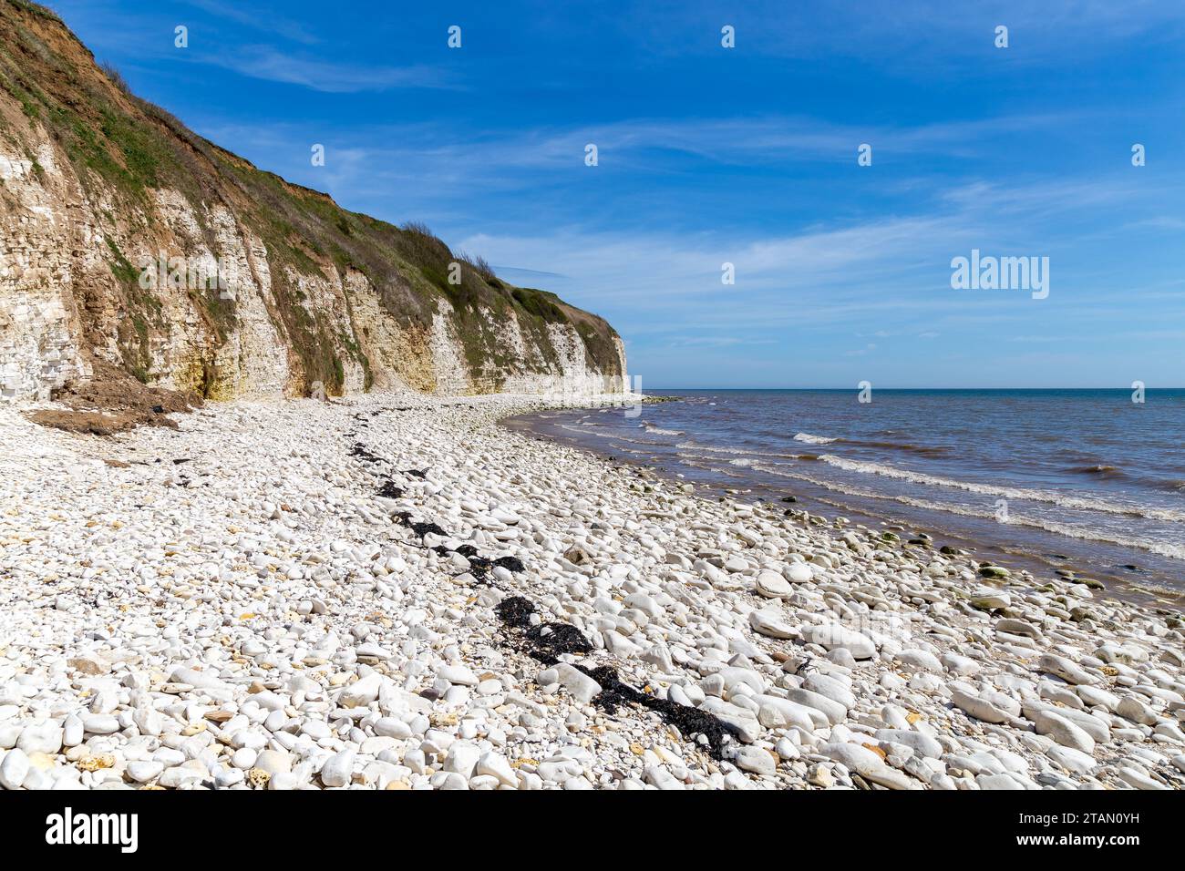 Danes Dyke, East Riding of Yorkshire, England, Großbritannien Stockfoto