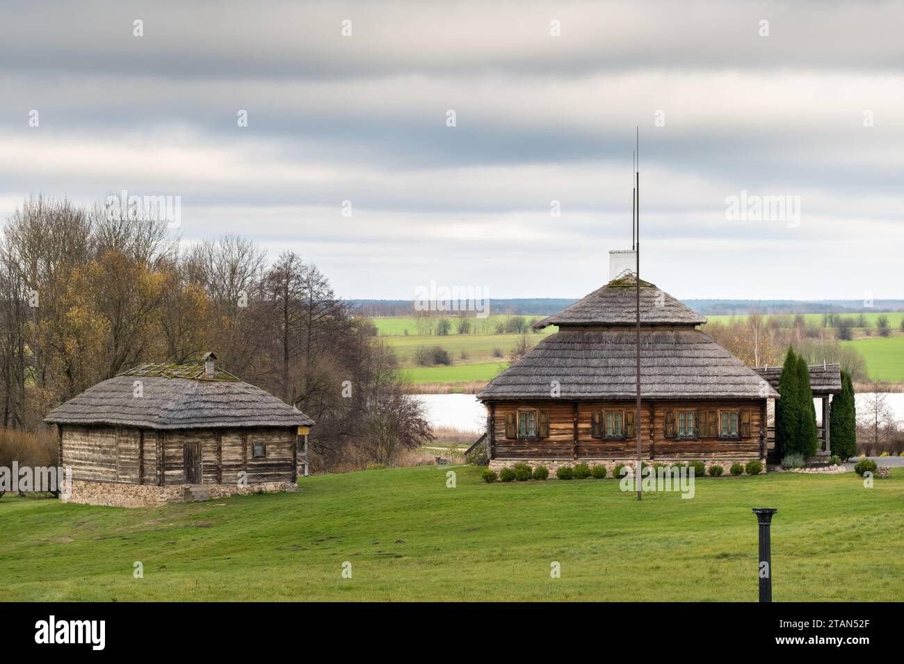 21. November 2020, Kossowo, Weißrussland: museumsgut Tadeusz Kosciuszko. Er nahm an der Amerikanischen Revolution und dem Unabhängigkeitskrieg Teil und führte die an Stockfoto