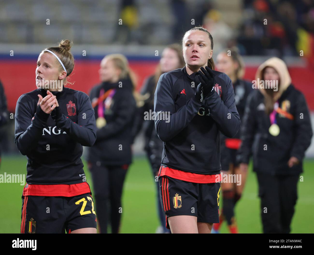 Leuven, Belgien. Dezember 2023. Die Belgierin Laura Deloose (22) und