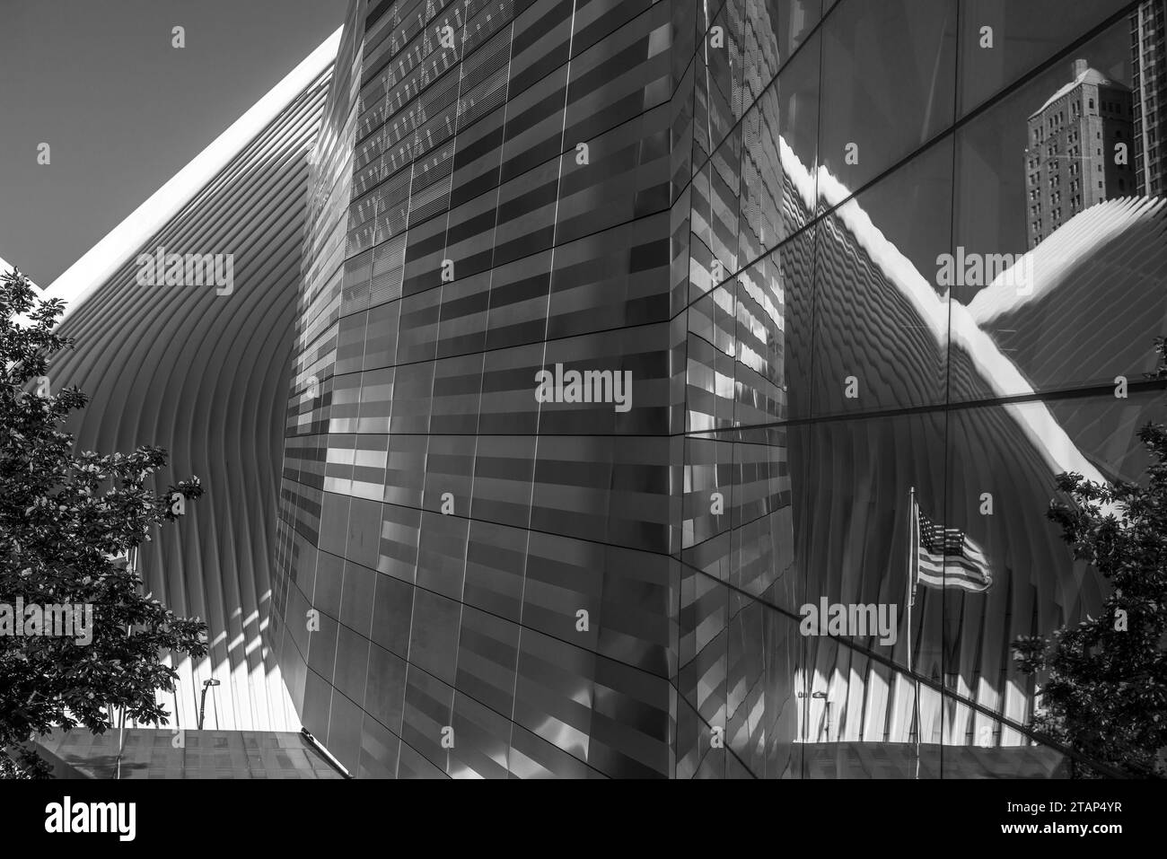 Das Oculus Shopping Mall New York Stockfoto