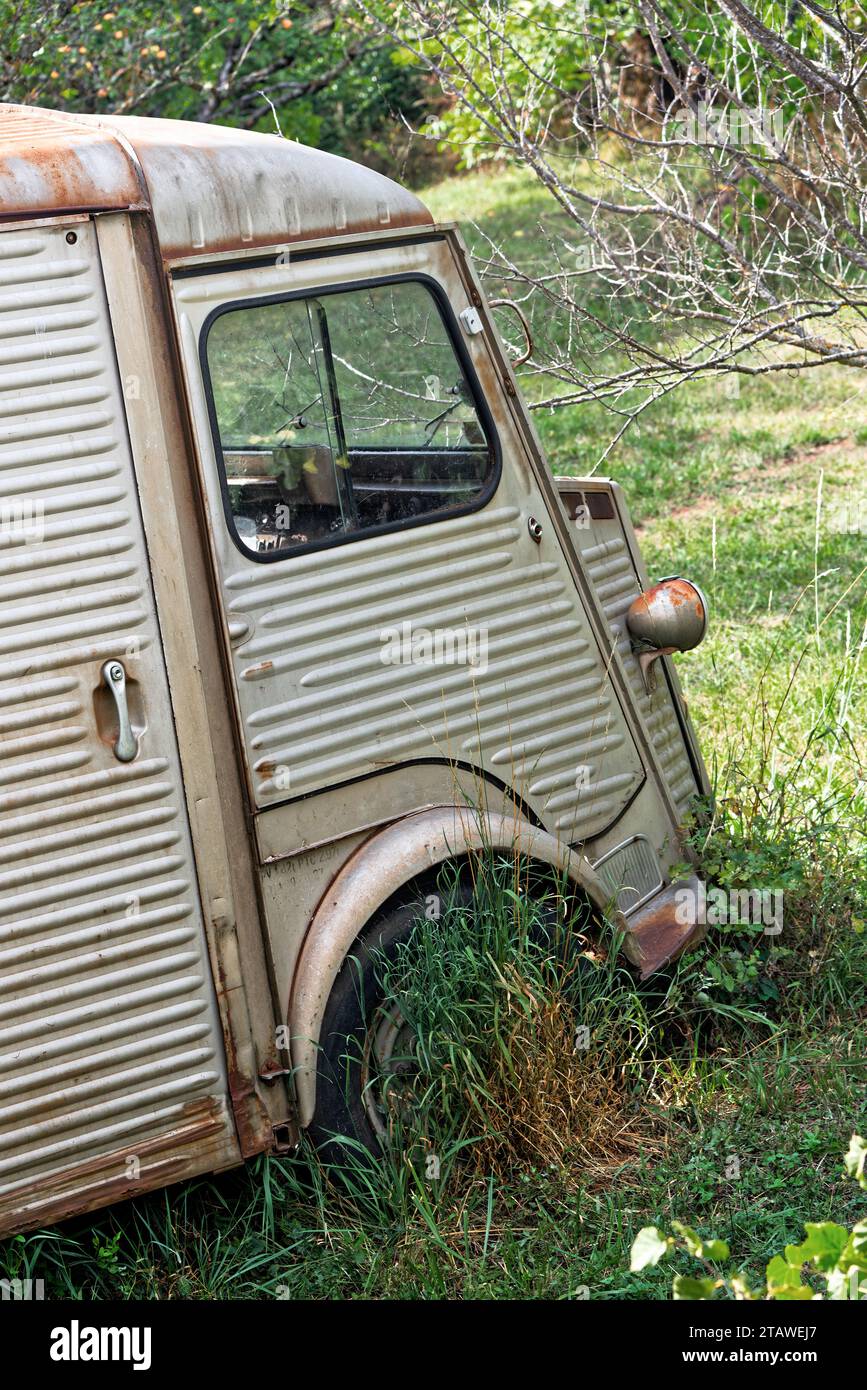 Camionette citroen Typ H dite Wanne – Citroen Typ H Truck namens Wanne Stockfoto