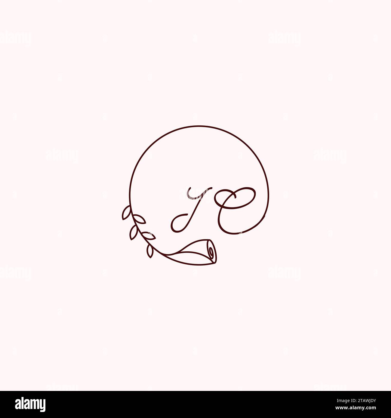 IC-Initialbuchstaben in hochwertigem, professionellem Design, das auf allen Druckmedien gut gedruckt wird Stock Vektor