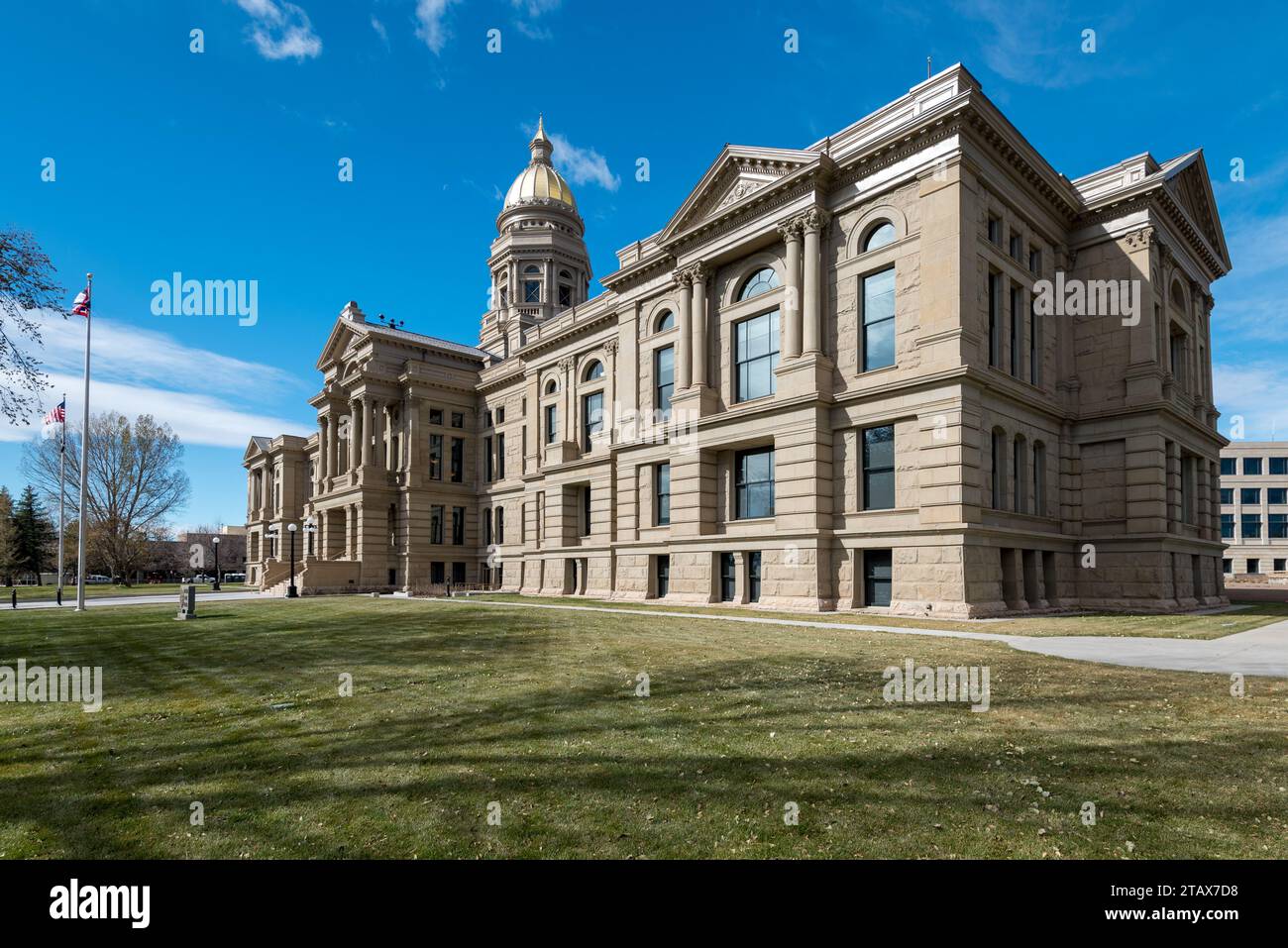 Kapitol von Wyoming in Cheyenne Stockfoto