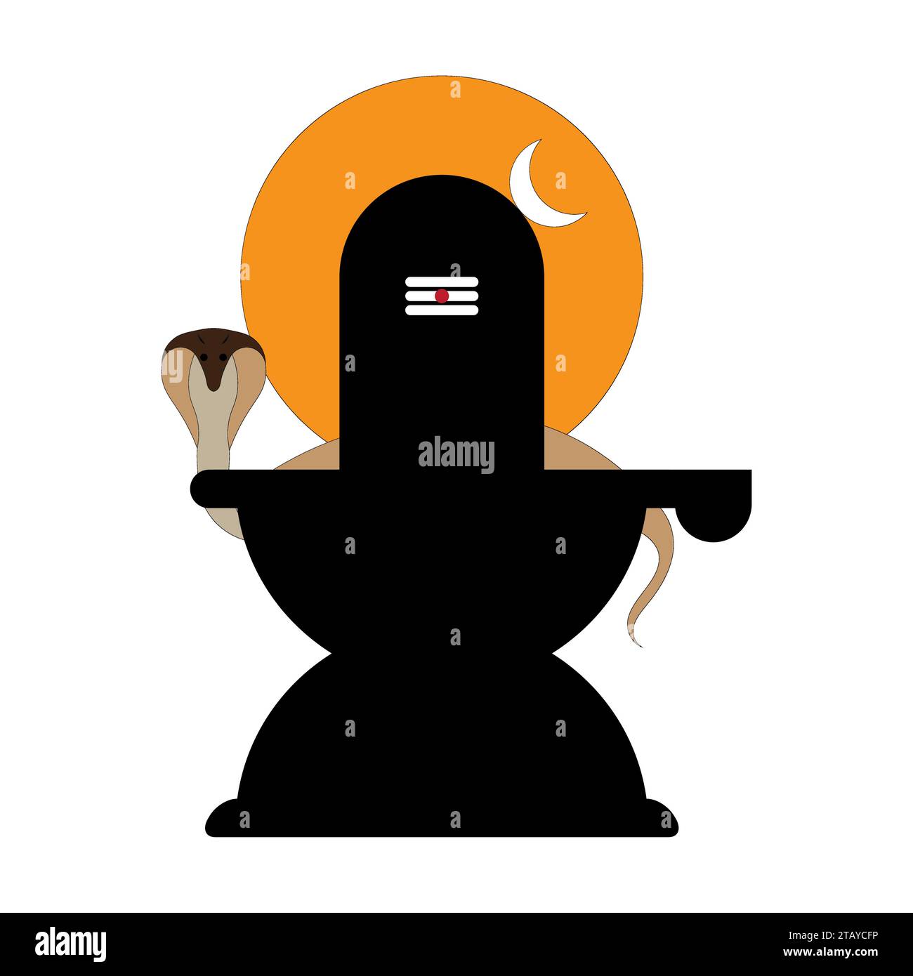 Siva-Lingam-Vektor isoliert auf einfachem Hintergrund. Siva Lingam ist eine abstrakte oder anikonische Darstellung des hinduistischen Gottes Shiva im Shaivismus. Stock Vektor Siva-Lingam-Vektor isoliert auf einfachem Hintergrund. Siva Lingam ist eine abstrakte oder anikonische Darstellung des hinduistischen Gottes Shiva im Shaivismus. Stock Vektor