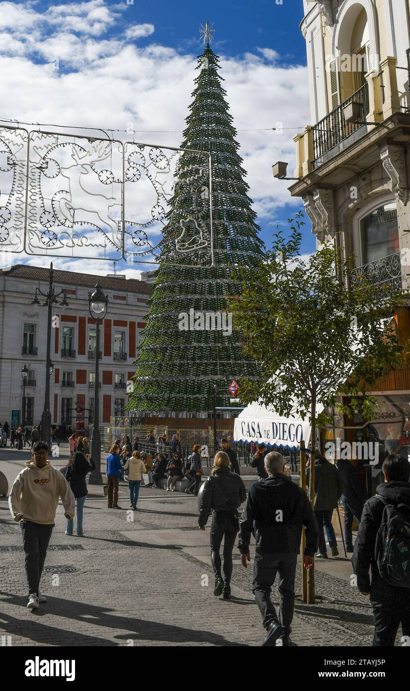 Gran Via Madrid Stockfoto