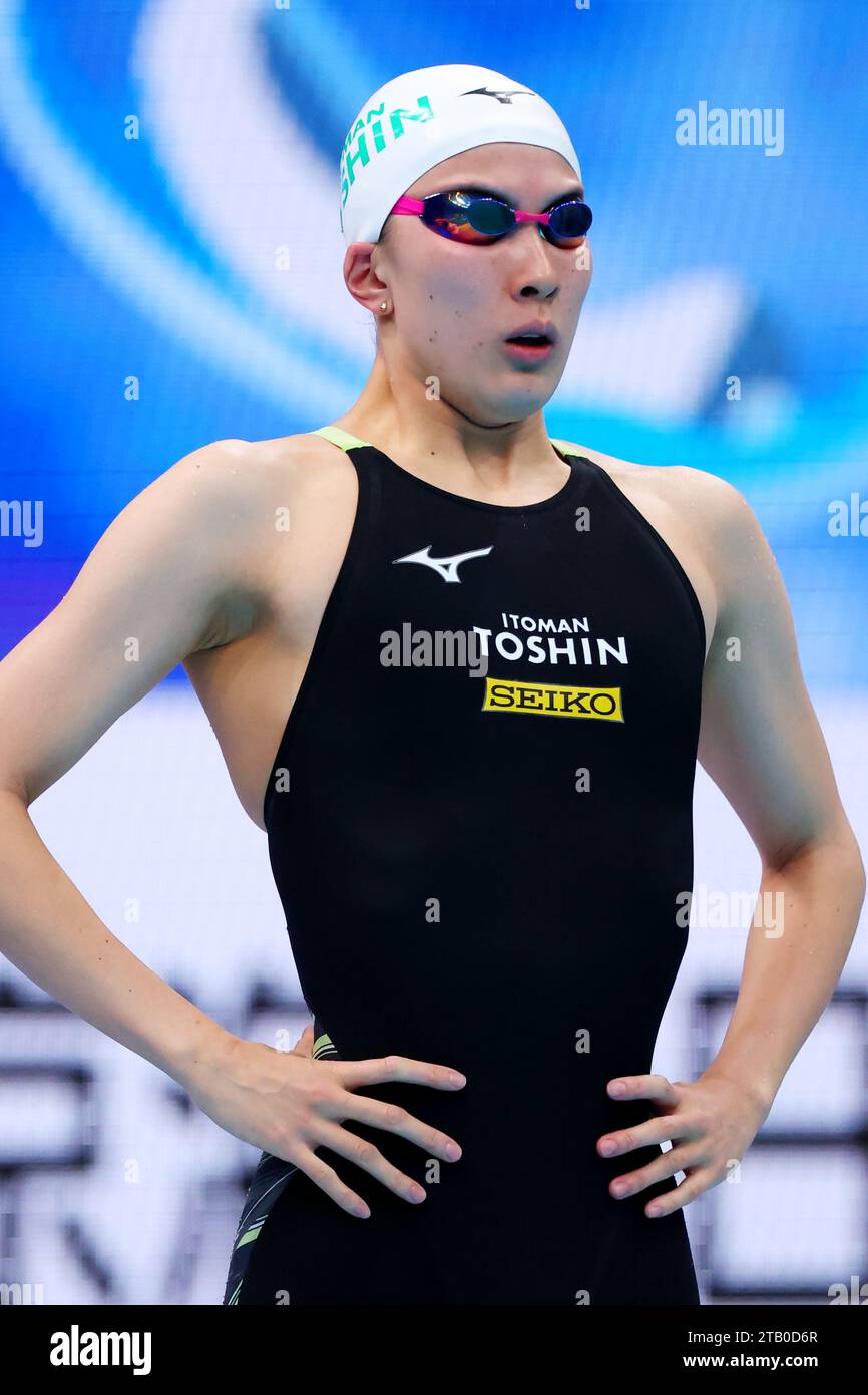 Tokyo Aquatics Centre, Tokio, Japan. Dezember 2023. Yui Ohashi, 2. DEZEMBER 2023 - Schwimmen : Japan Open 2023 Frauen 200 m individuelle Medley Heat im Tokyo Aquatics Centre, Tokio, Japan. Quelle: Naoki Nishimura/AFLO SPORT/Alamy Live News Stockfoto