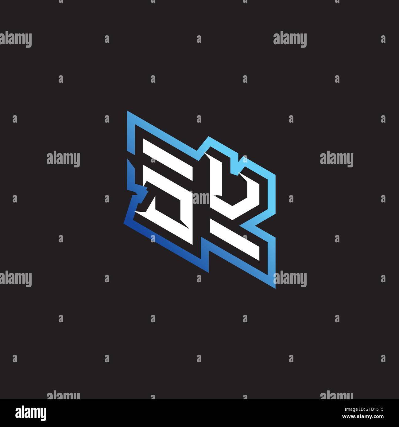 JV-Team, youtube, Twitch und Clipart Stock Illustrations-Logo Stock Vektor
