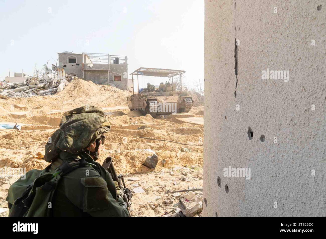 Gaza. Dezember 2023. Dieses Foto, das am 3. Dezember 2023 von den ...