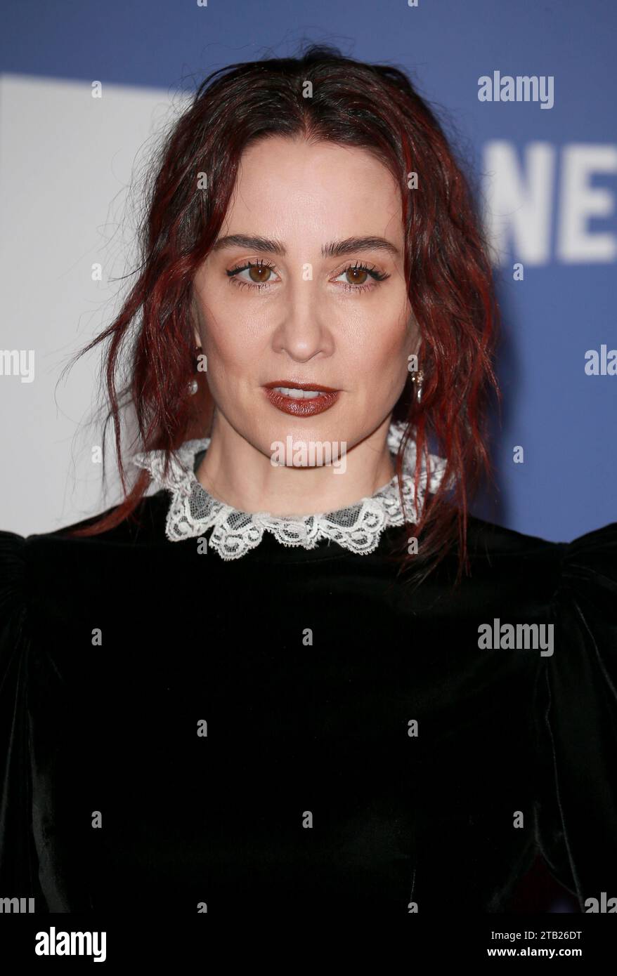 London, Großbritannien. Dezember 2023. Morven Christie nimmt an den 26. British Independent Film Awards im Old Billingsgate in London Teil. Quelle: SOPA Images Limited/Alamy Live News Stockfoto