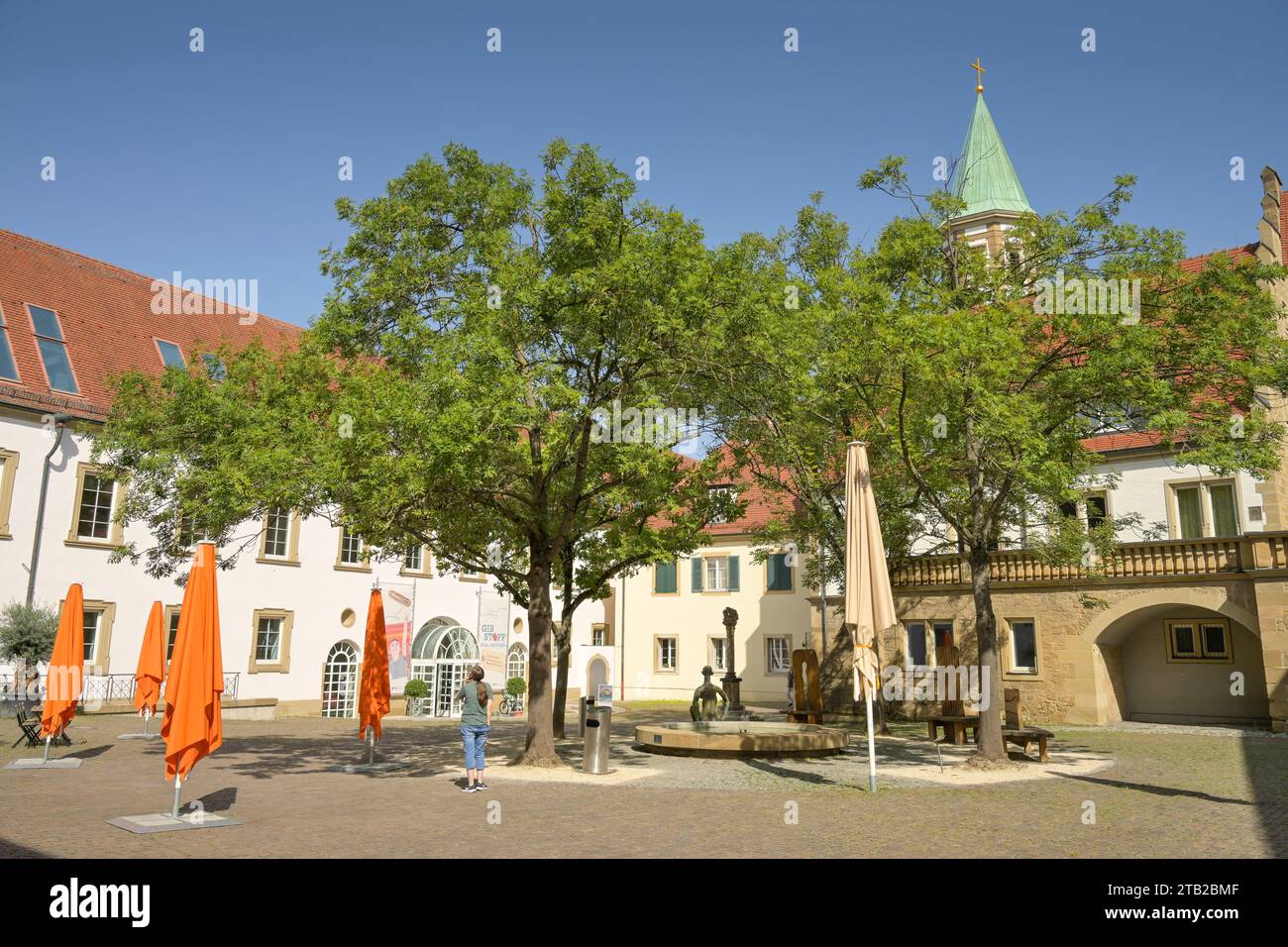 Städtische Museen, Museum im Deutschhof, Heilbronn, Baden-Württemberg, Deutschland Stockfoto