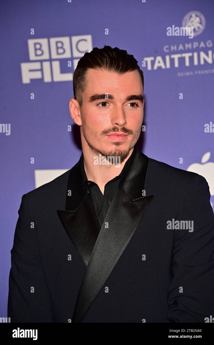 London, Großbritannien. Dezember 2023. Corey Mylchreest nimmt an den 26. British Independent Film Awards 2023 im Old Billingsgate in London Teil. Quelle: Siehe Li/Picture Capital/Alamy Live News Stockfoto