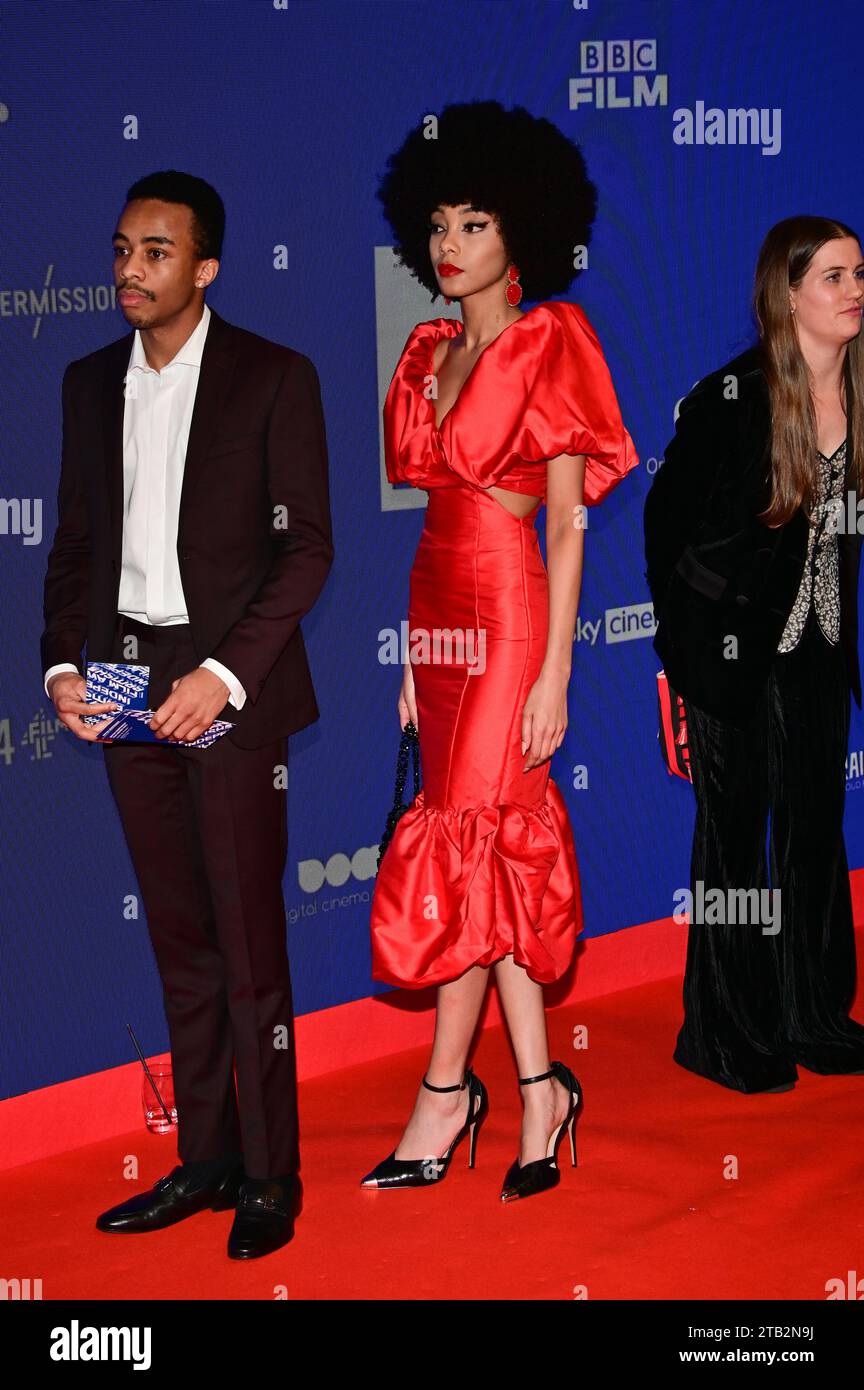 London, Großbritannien. Dezember 2023. Keenan Munn-Francis, Camille Munn nimmt an den 26. British Independent Film Awards 2023 im Old Billingsgate in London Teil. Quelle: Siehe Li/Picture Capital/Alamy Live News Stockfoto