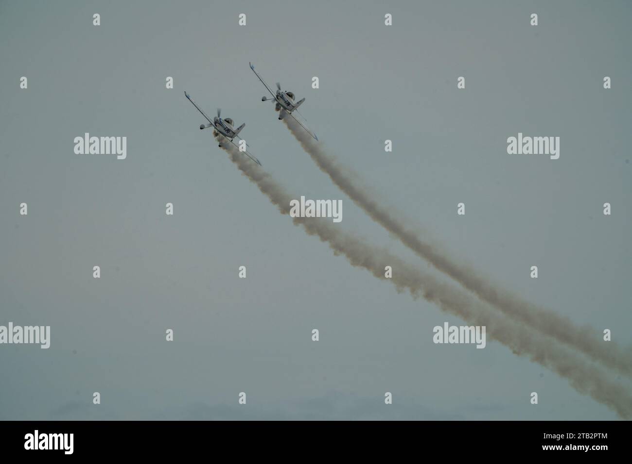 Bournemouth, Vereinigtes Königreich - 1. September 2023: Bournemouth Air Festival RAF Firebirds zeigen das Team Van's RV4 Aircraft G-SPRK G-SPRX Stockfoto