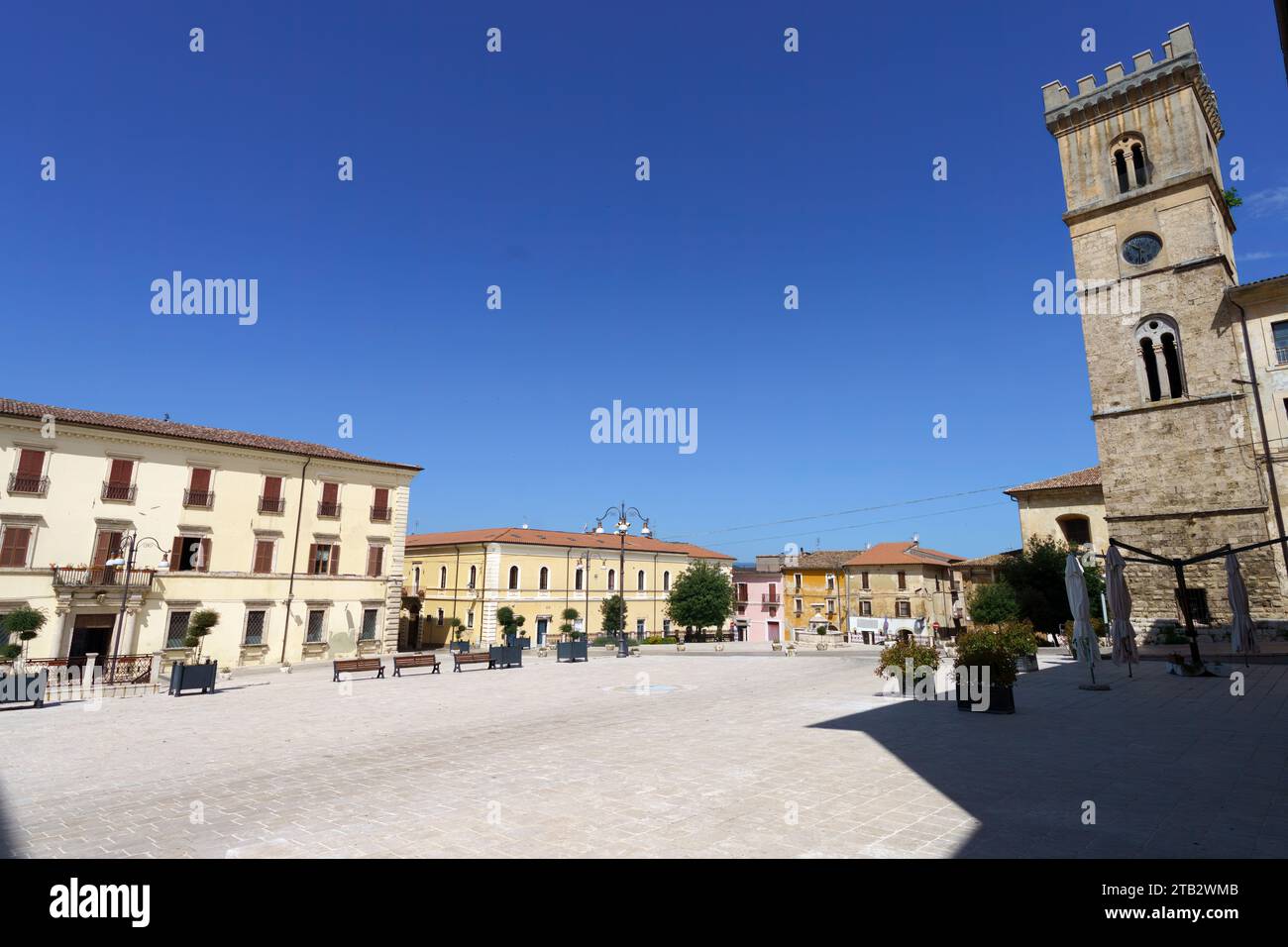 Cittaducale, historische Stadt in der Provinz Rieti, Latium, Italien Stockfoto