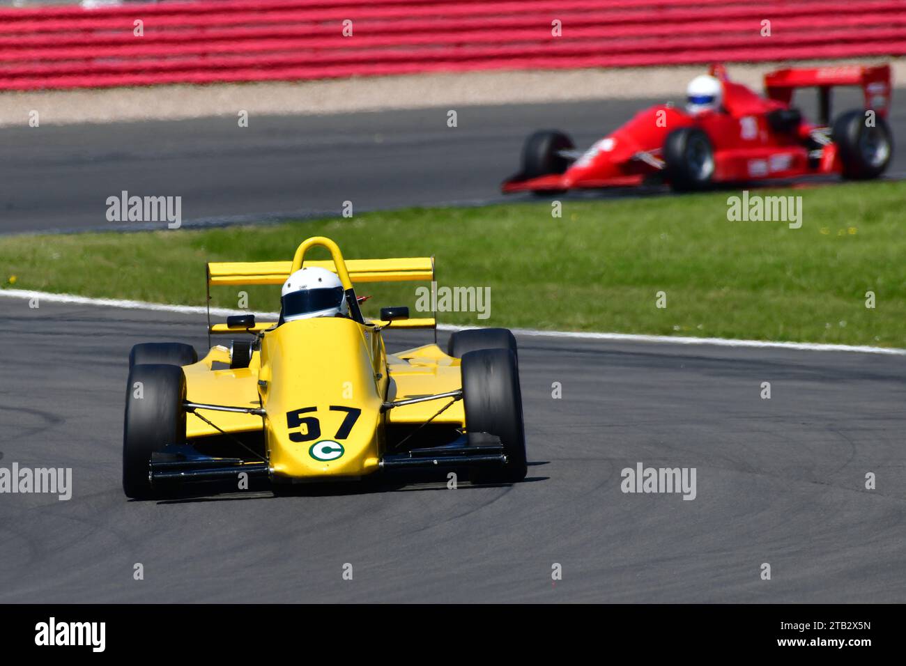 Edward Guest, Anson SA4, Monoposto Championship, Monoposto Racing Club, 15 Minuten Rennen nach 15 Minuten Qualifying, mit Stockfoto