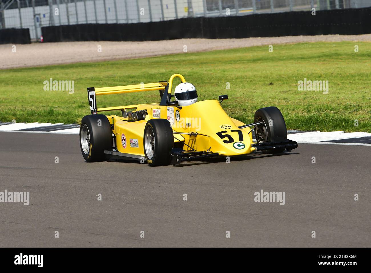 Edward Guest, Anson SA4, Monoposto Championship, Monoposto Racing Club, 15 Minuten Rennen nach 15 Minuten Qualifying, mit Stockfoto