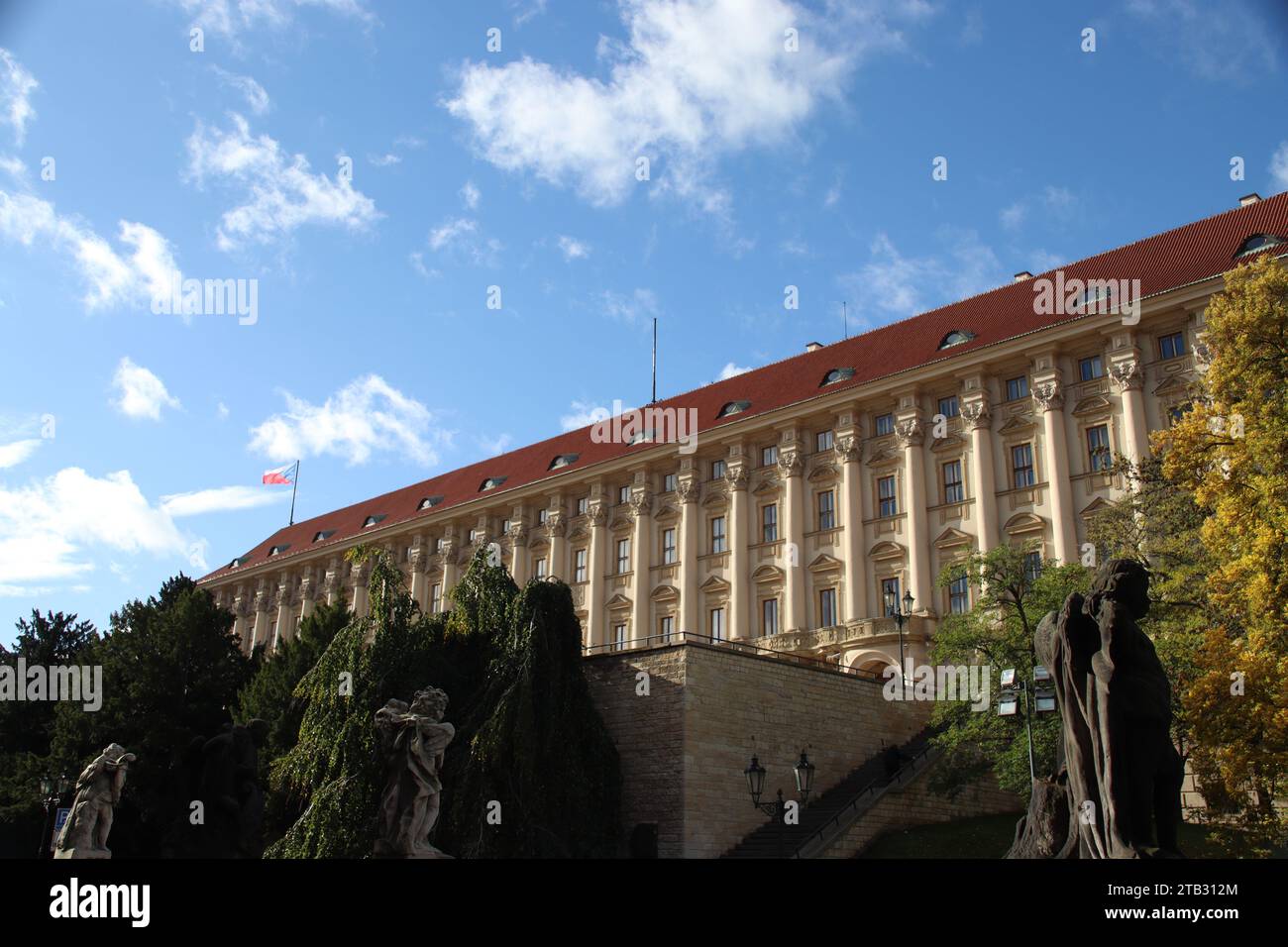 Cerninsky-Palast, Prag Stockfoto