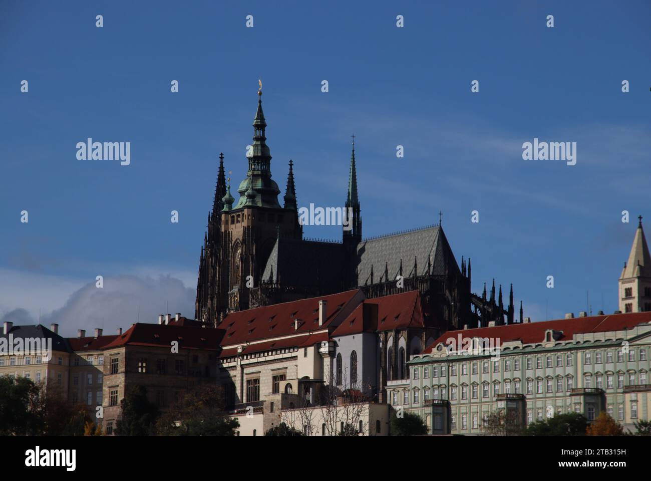 Prager Burg Stockfoto