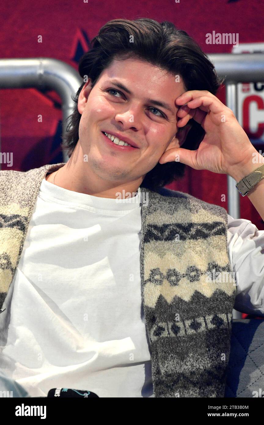 Alex hogh Andersen auf der German Film & Comic Con Winter Edition in der Messe Dortmund. Dortmund, 03.12.2023 *** Alex hogh Andersen auf der German Film Comic Con Winter Edition auf der Messe Dortmund Dortmund, 03 12 2023 Foto:Xn.xKubelkax/xFuturexImagex Comic_con_3344 Stockfoto