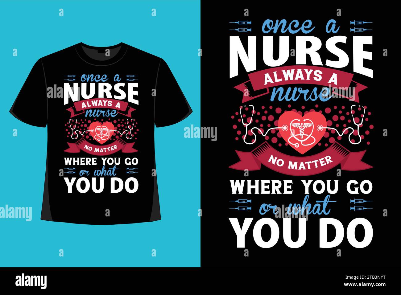 Krankenschwester T-Shirt Design, Pflegezitate T-Shirt Design, Krankenschwester Superheld, Krankenschwester Herz, Krankenschwester Leben Stock Vektor